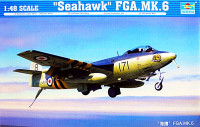 Trumpeter 02826 Самолет Seahawk FGA Mk 6 1/48