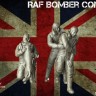 Armory ARF1401B Friends. WWII RAF Crewmen in high Altitude outfit (3 figures with dog) 1/144