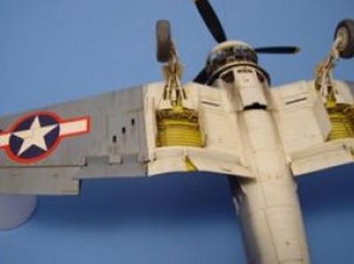 Aires 4073 F4U CORSAIR wheel bay 1/48