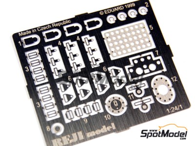 Reji Model 1001 Rallye parts 1/24