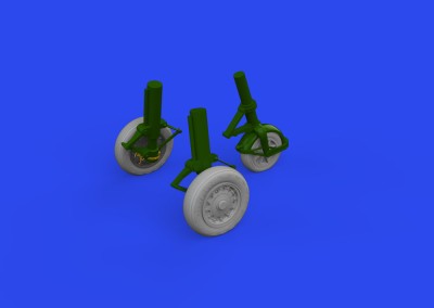 Eduard 648968 BRASSIN J-35 Draken wheels Type 2 (HAS) BRASSIN