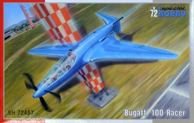 Special Hobby SH72457 Bugatti 100 Racer (2x camo) 1/72