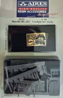 Aires 4922 Macchi MC.202 cockpit set - early (HAS) 1/48