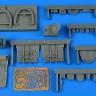 Aires 4922 Macchi MC.202 cockpit set - early (HAS) 1/48