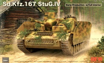 RFM 5061 StuG IV Early с интерьером 1/35