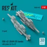 Reskit 48492 GBU-62 (JDAM-ER) bombs w/ pylons for Su-27 1/48