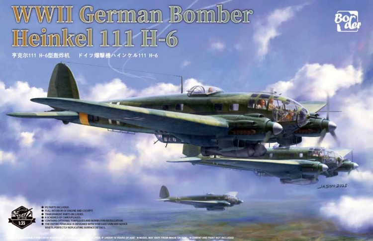 Border Model BF-018 Heinkel He 111H-6 1/35