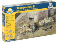 Italeri 07522 САУ Sturmgeschutz III Ausf. G 1/72