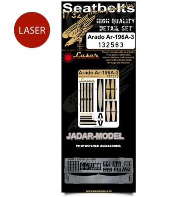 HGW 132563 Arado Ar 196A-3 - Seatbelts 1/32