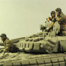 Tank Т-35066	Современный Российский танковый экипаж. Зима Чечня 93-04г.(3ф)