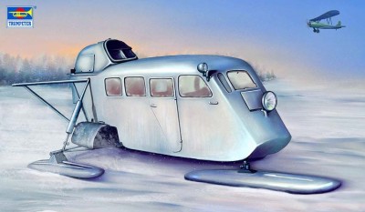Trumpeter 02356 Аэросани КМ-4 1/35