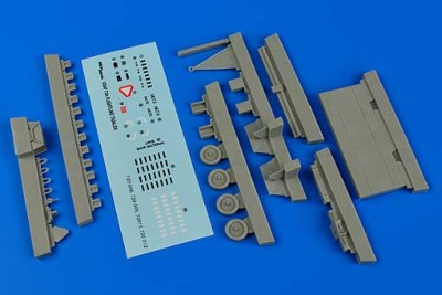 Aerobonus 720006 Flightline trailer F-2A (steel platform) 1/72