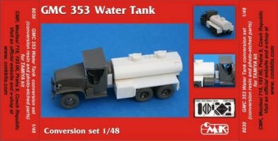 CMK 8030 GMC 353 Water tank conv. set for TAM 1/48
