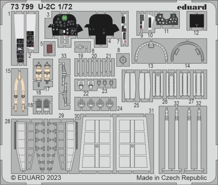 Eduard 73799 SET U-2C (HOBBYB) 1/72