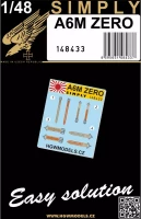 HGW 148433 Seatbelts A6M ZERO (SIMPLY) 1/48