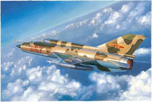 Trumpeter 02864 Chinese Air Force J-7C/D 1/48