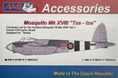 AML AMLA48099 Mosquito Mk.XVIII 'Tse-Tse' Conversion Set 1/48
