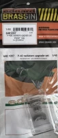 Eduard 6481097 BRASSIN P-40E radiators upgrade set (EDU) 1/48