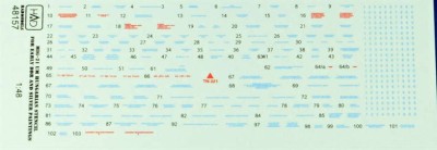 HAD 48157 Decal MiG-21 UM Hungarian Stencils 1/48