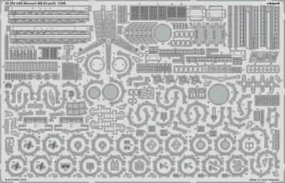 Eduard 53293 USS Missouri BB-63 part 2 (HOBBYB) 1/350