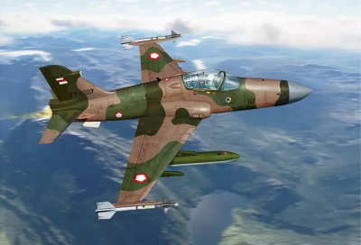 A&amp;A Models 72052 Hawk 209 light fighter (3x Indonesian A.F.) 1/72