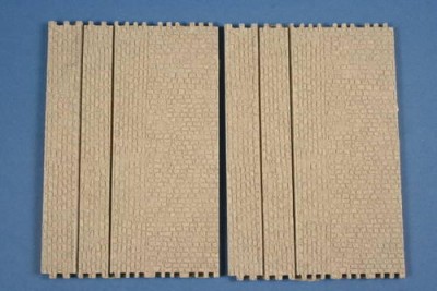 CMK ML80303 Tiled road with rails surface (2pcs) 1/72