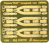 Микродизайн 048228 Ремни RAF поздний тип (WWII)