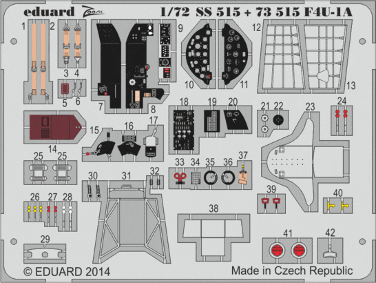 Eduard 73515 F4U-1A S.A.
