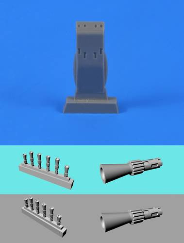 CMK Q72258 Blenheim Mk.IF Correct.set (Ventral Gun Pack) 1/72