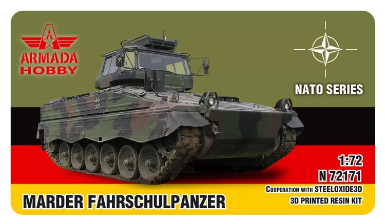 Armada Hobby N72171 Marder Fahrschulpanzer (3D printed resin kit) 1/72