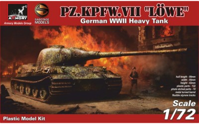 Armory AR72201 PzKpfw VII Lowe 1/72