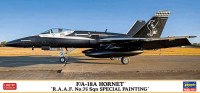 Hasegawa 02411 Истребитель королевских ВВС Австралии F/A-18A "RAAF No.75 Sqn Special Painting" (Limited Edition) 1/72