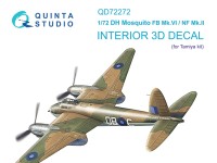 Quinta studio QD72272 DH Mosquito FB Mk.VI/NF Mk.II (Tamiya) 1/72