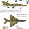 HAD E721021 Decal MiG-21/MiG-23 Hungarian AF Indiv.signs 1/72