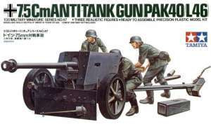 Tamiya 35047 Pak 40 75-мм пушка вермахта 1/35