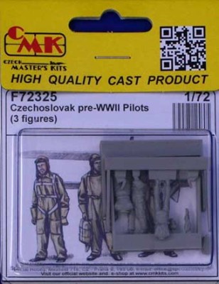 CMK F72325 Czechoslovak pre-WWII Pilots (3 fig.) 1/72