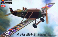 Kovozavody Prostejov 48019 Avia BH-9 'Boska' Single-Seater (3x camo) 1/48