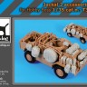 Black Dog BDT35252 Jackal 2 High Mobility Weapons Platform cargo (designed to be used with Hobby Boss kits) 1/35
