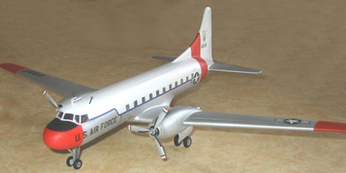 Mach 2 MACH7250 Convair C-131 U.S.Air Force 1/72