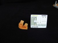 Metallic Details MDR48264 Douglas A-26 Invader. Seats x 2 with seatbelts (3d-printed) 1/48