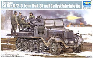 Trumpeter 05532 SdKfz.6/2 с зениткой 3.7cm Flak 37 1/35