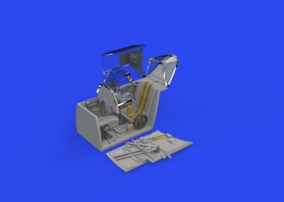 Eduard 648876 BRASSIN Bf 109F cockpit PRINT (EDU) 1/48
