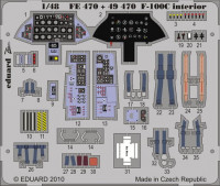 Eduard FE470 F-100C interior S.A. Trumpeter