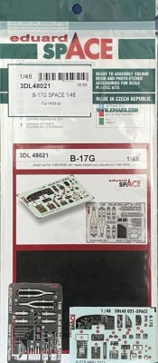 Eduard 3DL48021 B-17G SPACE (HKM) 1/48