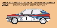 Reji Model JM397 Transkit Delta HF Integrale 1988 1000 Lakes 1/24