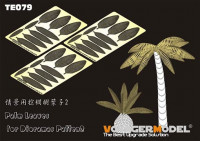 Voyager Model TE079 Palm Leaves for Dioramas Patten2(For All) 1/35