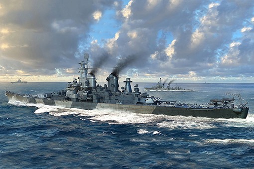 Trumpeter 06749 Lowa BB-61 Линейный крейсер ВМС США 1/700