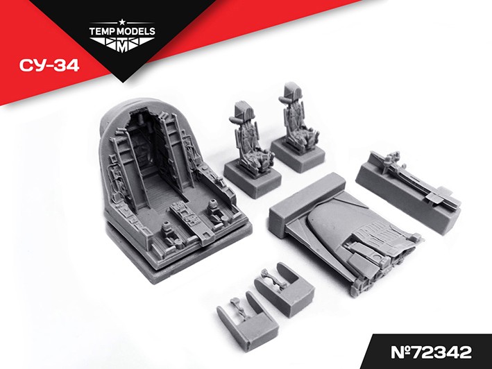 Temp Models 72342 Кабина Су-34 Звезда 1/72
