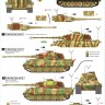Star Decals 72-A1014 Pz.Bef.Wagen Pz.Kpfw.VI Tiger I and II. Befehlspanzer # 5. German Command, Control and Observation Tanks 1/72