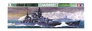 Tamiya 77518 Нем. линкор Sharnhorst 1/700